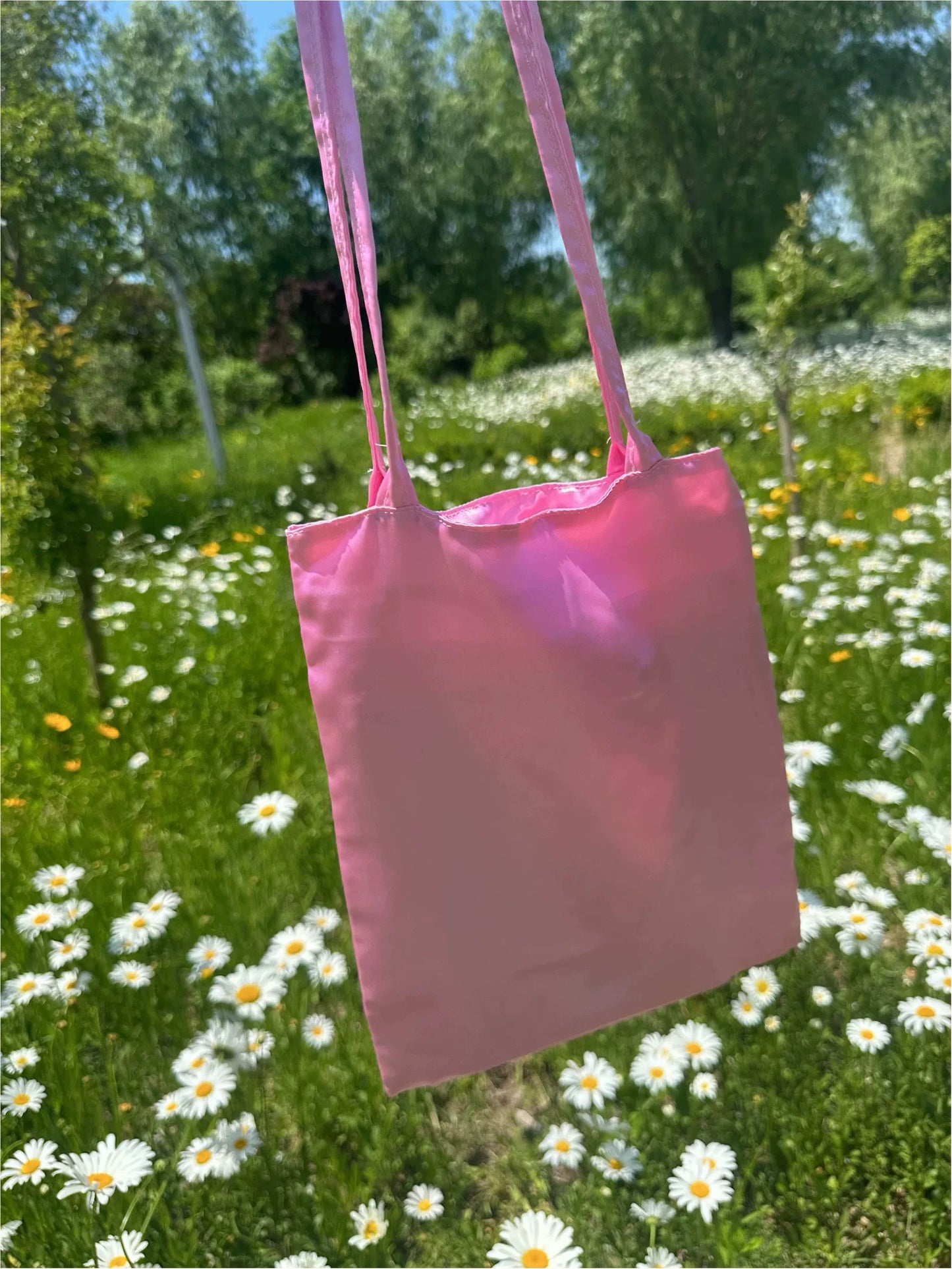 Butterfly Dream Satin Tote Bag