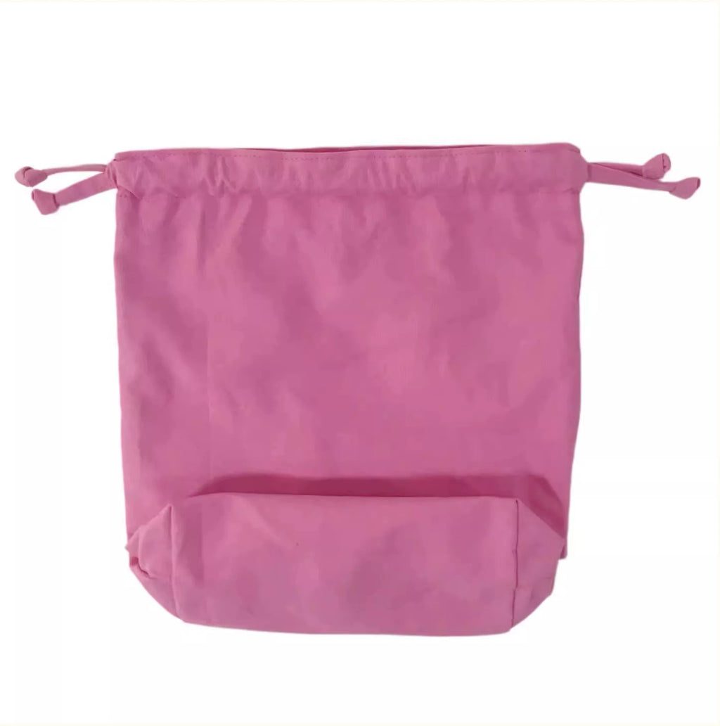 Drawstring Bag – Pink