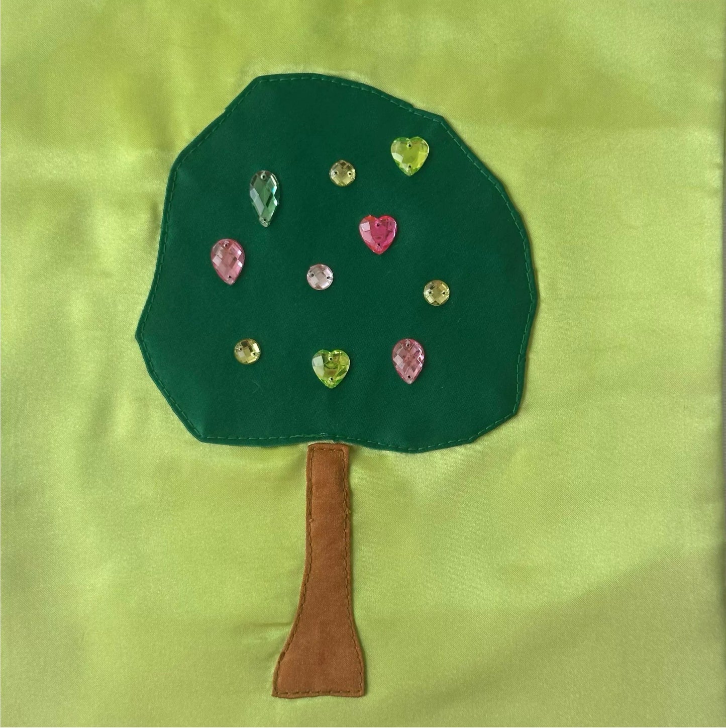 Enchanted Tree Satin Tote Bag