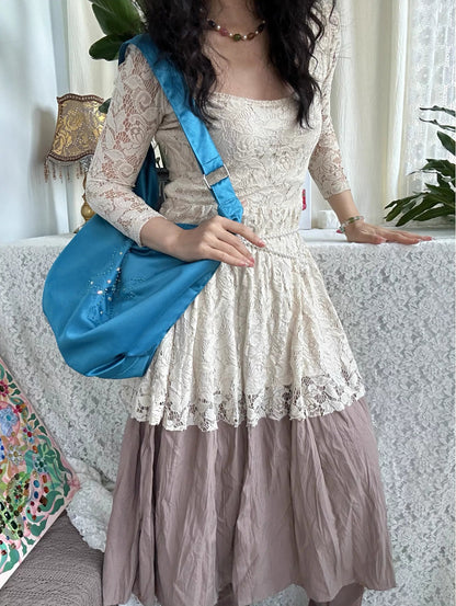Butterfly Hobo Bag – Teal Blue