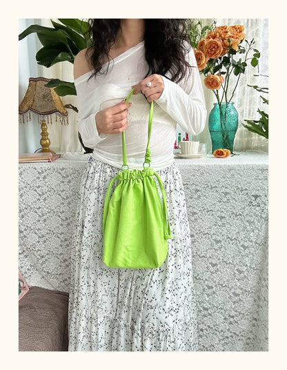 Drawstring Bag – Green