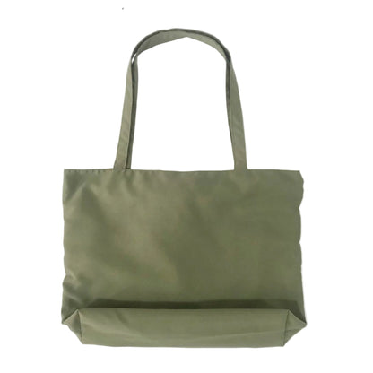 Botanical Flower Satin Tote Bag