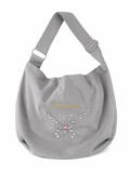 Butterfly Hobo Bag – Gray