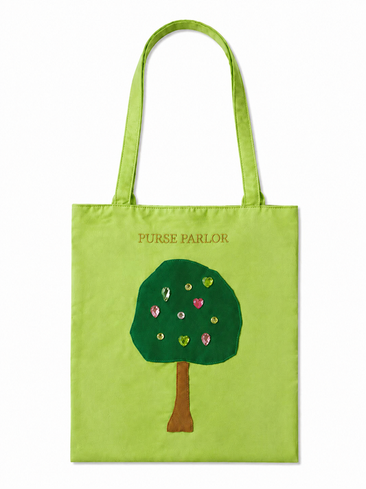 Enchanted Tree Satin Tote Bag