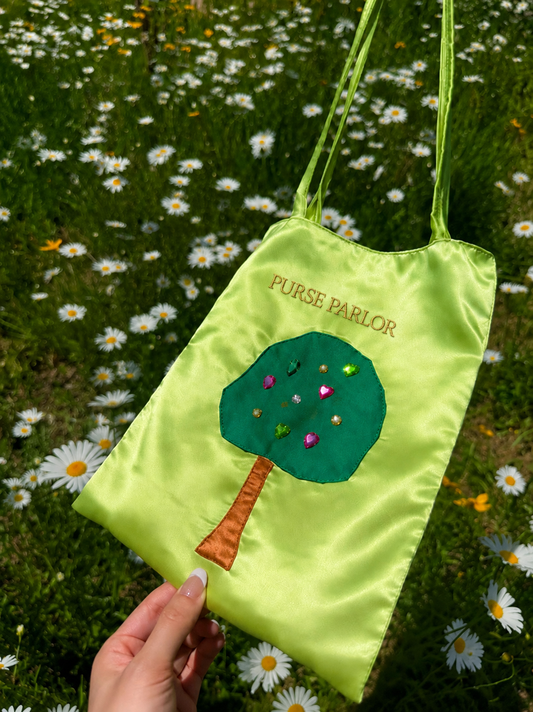 Enchanted Tree Satin Tote Bag